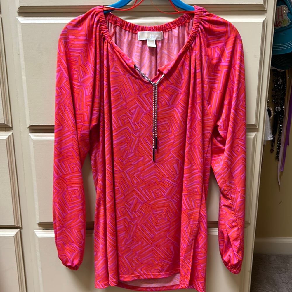 Michael Kors cute, long sleeve blouse.